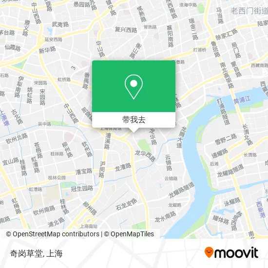 奇岗草堂地图
