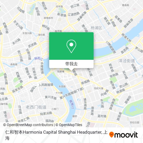 仁和智本Harmonia Capital Shanghai Headquarter地图
