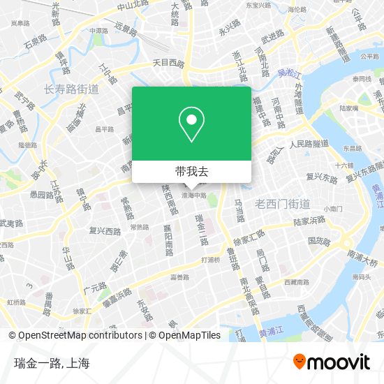 瑞金一路地图