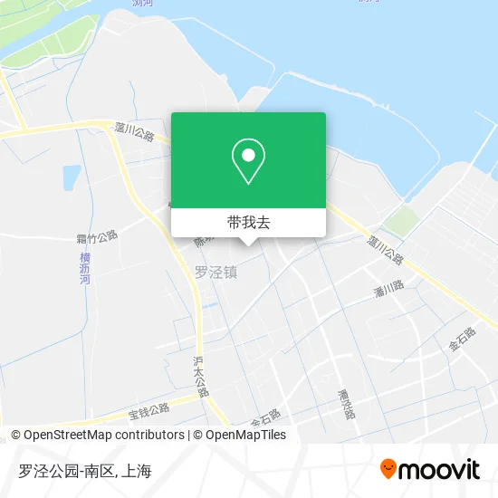 罗泾公园-南区地图