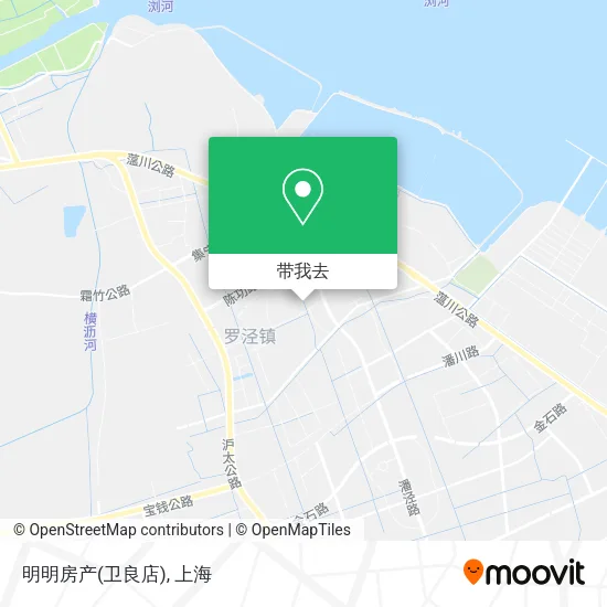 明明房产(卫良店)地图