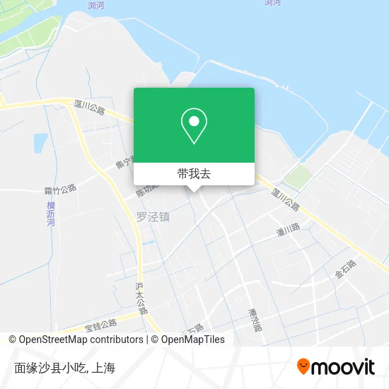 面缘沙县小吃地图