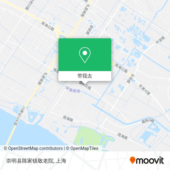 崇明县陈家镇敬老院地图