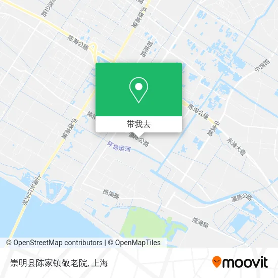 崇明县陈家镇敬老院地图