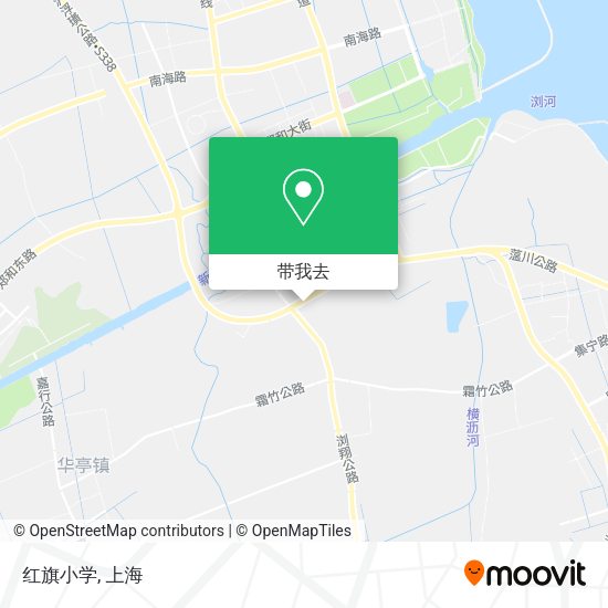 红旗小学地图