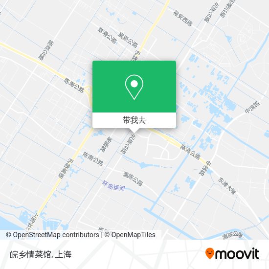 皖乡情菜馆地图