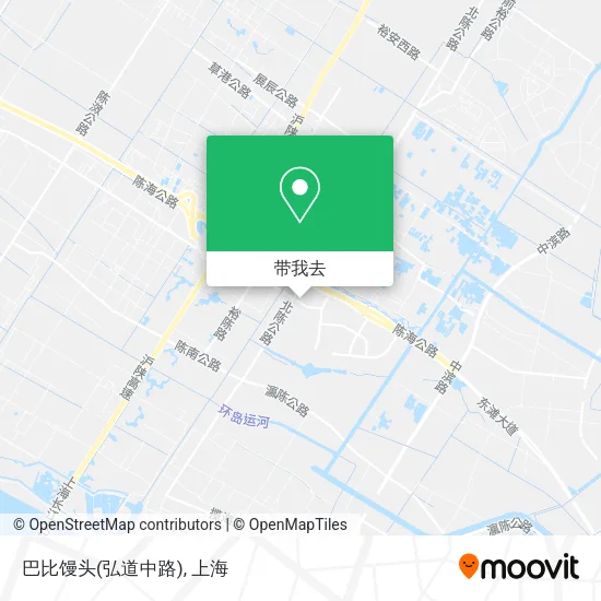 巴比馒头(弘道中路)地图