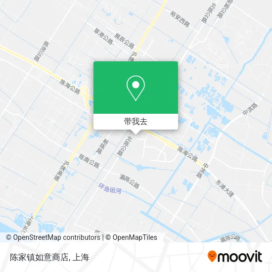 陈家镇如意商店地图