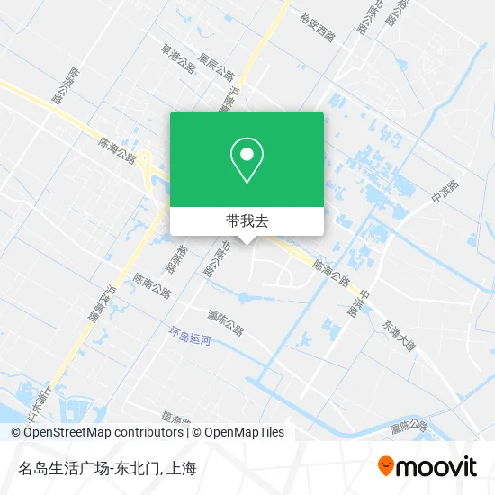 名岛生活广场-东北门地图