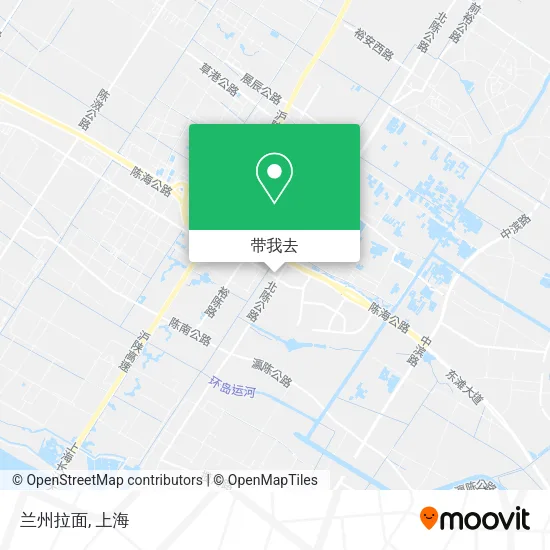 兰州拉面地图