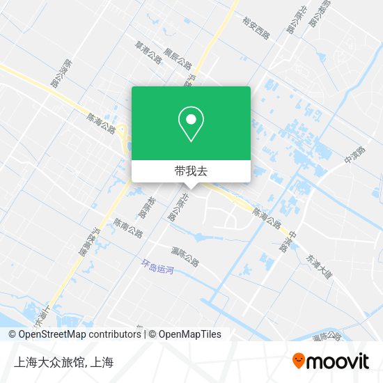 上海大众旅馆地图