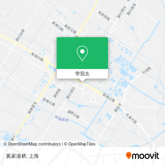 奚家港桥地图