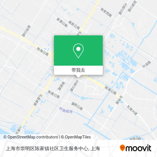 上海市崇明区陈家镇社区卫生服务中心地图