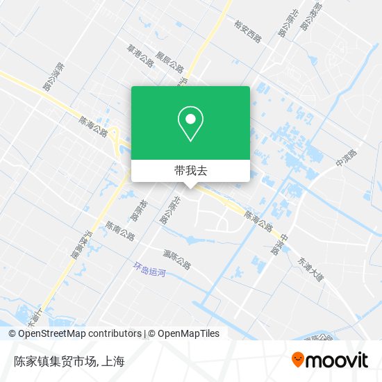 陈家镇集贸市场地图