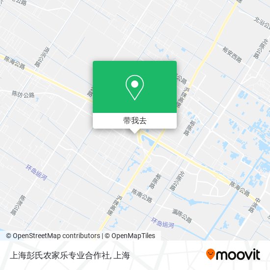 上海彭氏农家乐专业合作社地图