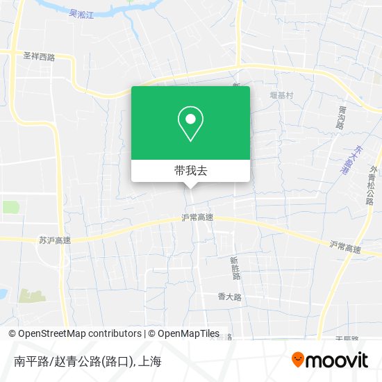 南平路/赵青公路(路口)地图