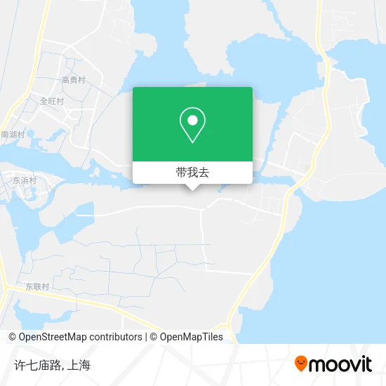 许七庙路地图