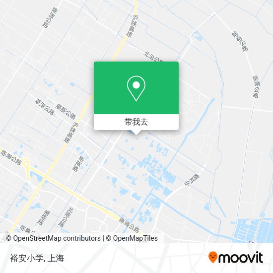 裕安小学地图