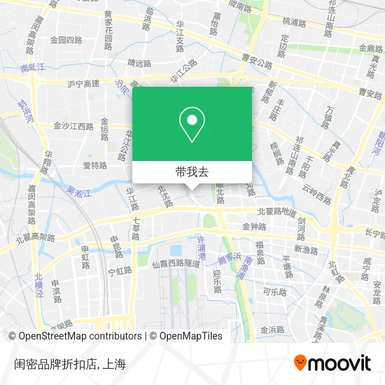 闺密品牌折扣店地图