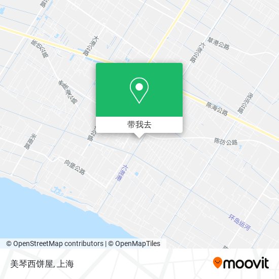 美琴西饼屋地图