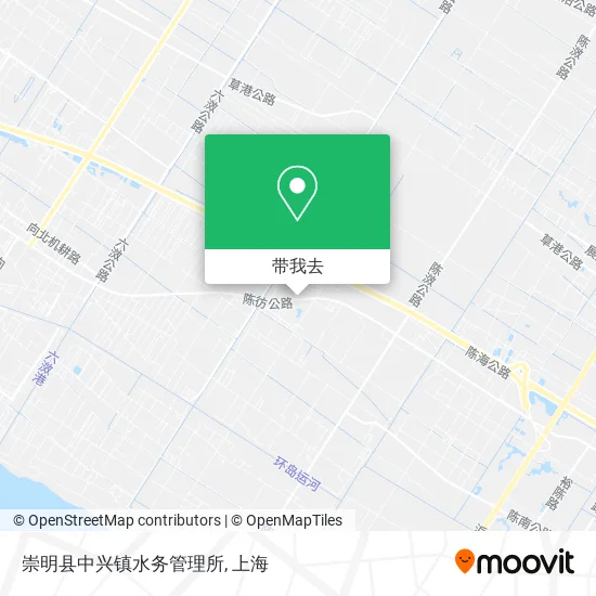 崇明县中兴镇水务管理所地图
