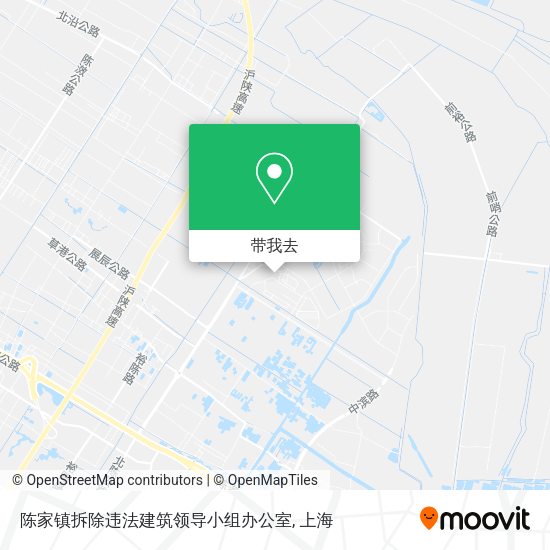 陈家镇拆除违法建筑领导小组办公室地图