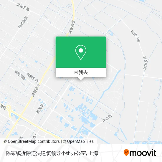 陈家镇拆除违法建筑领导小组办公室地图