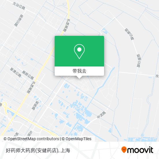 好药师大药房(安健药店)地图