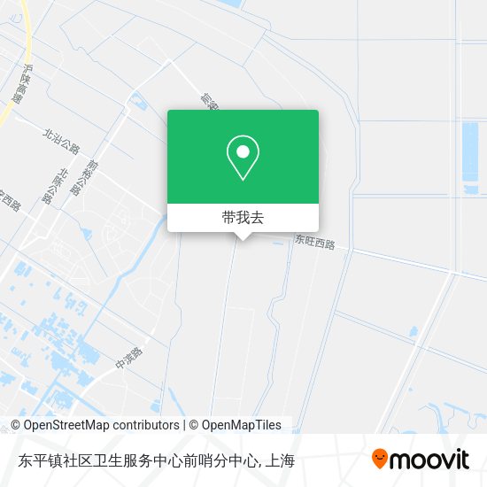 东平镇社区卫生服务中心前哨分中心地图