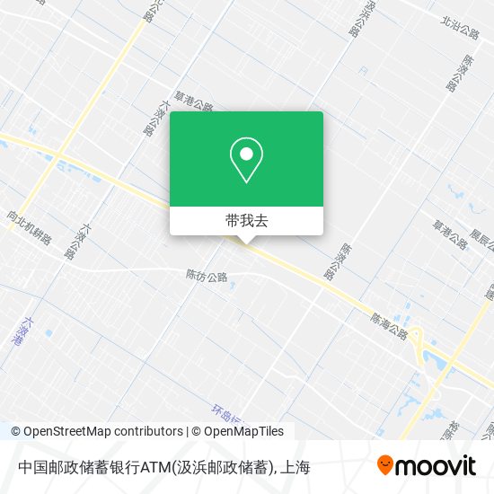 中国邮政储蓄银行ATM(汲浜邮政储蓄)地图