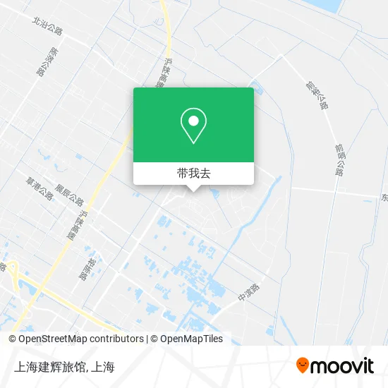 上海建辉旅馆地图