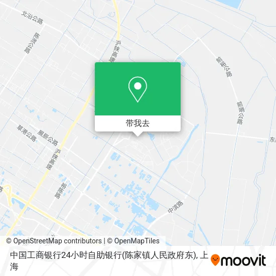 中国工商银行24小时自助银行(陈家镇人民政府东)地图