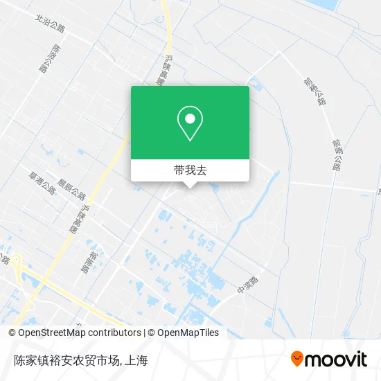 陈家镇裕安农贸市场地图