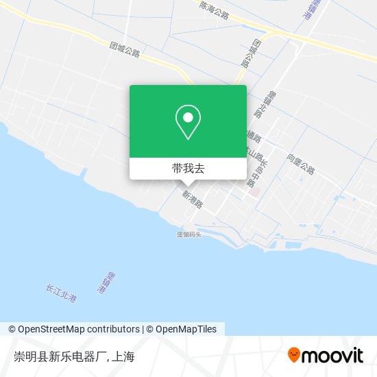 崇明县新乐电器厂地图