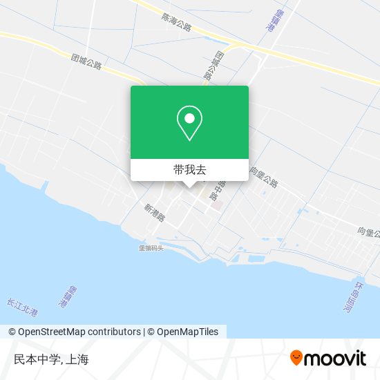 民本中学地图