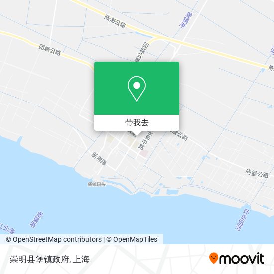 崇明县堡镇政府地图