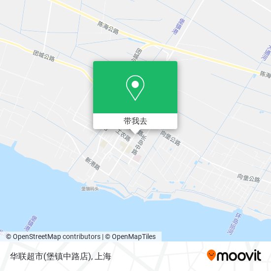 华联超市(堡镇中路店)地图