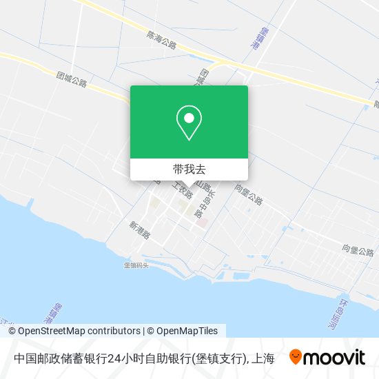 中国邮政储蓄银行24小时自助银行(堡镇支行)地图