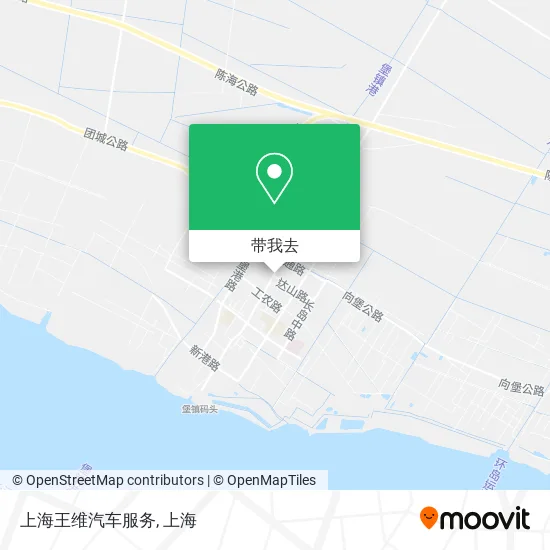 上海王维汽车服务地图