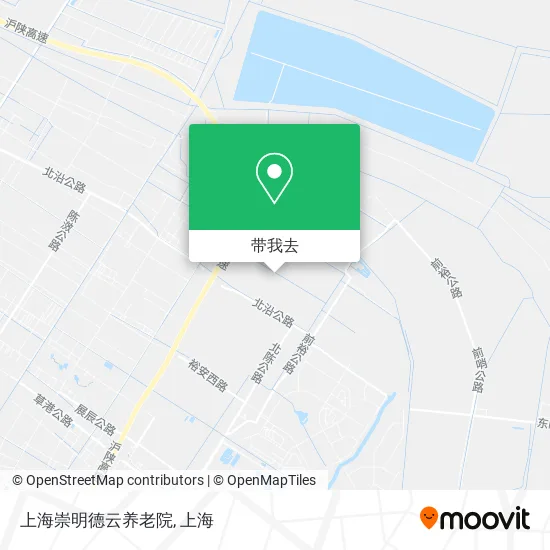 上海崇明德云养老院地图
