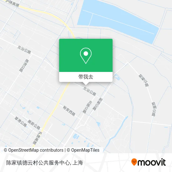 陈家镇德云村公共服务中心地图