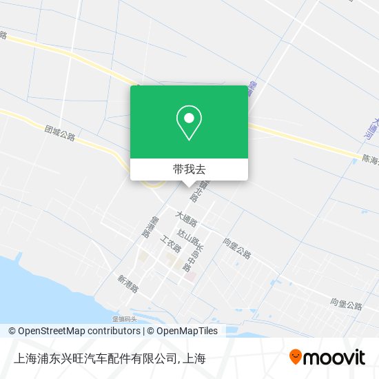 上海浦东兴旺汽车配件有限公司地图