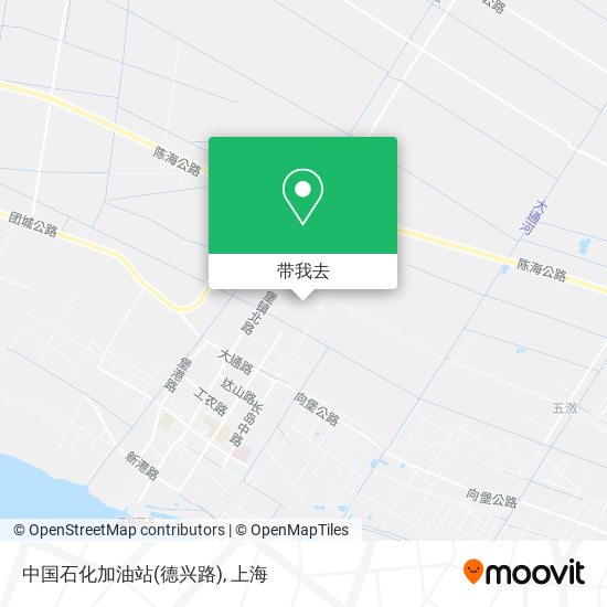 中国石化加油站(德兴路)地图