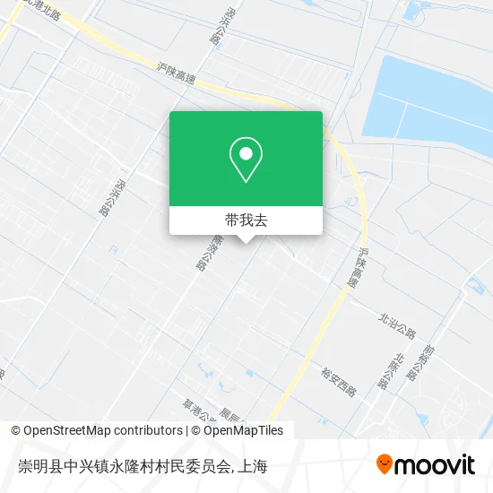 崇明县中兴镇永隆村村民委员会地图