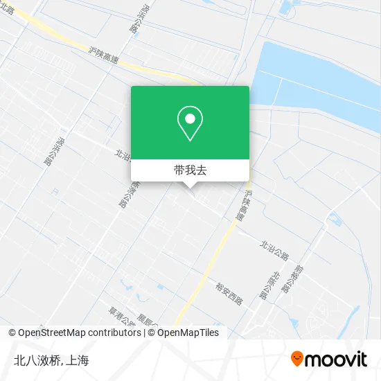 北八滧桥地图