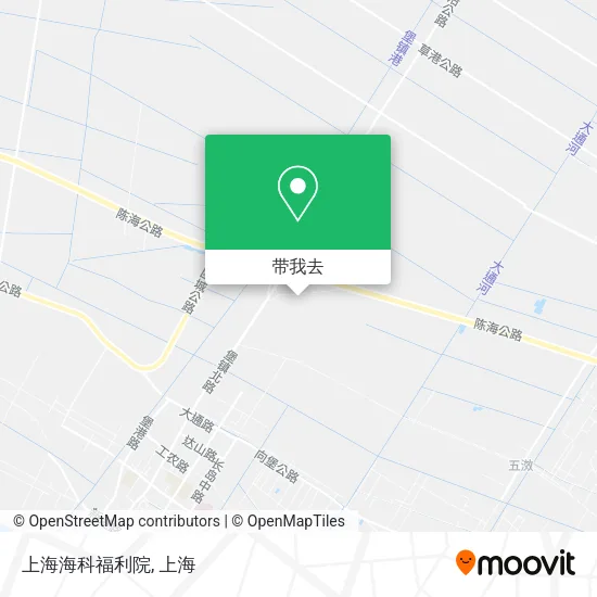 上海海科福利院地图