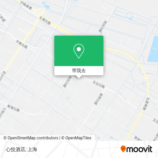 心悦酒店地图