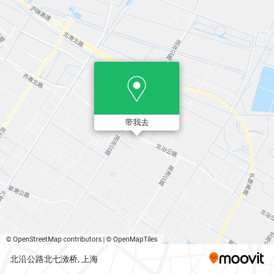 北沿公路北七滧桥地图