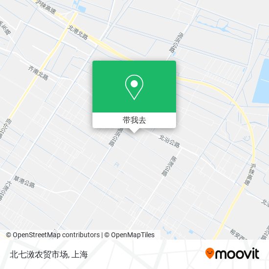 北七滧农贸市场地图