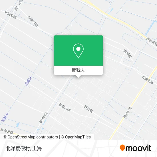 北洋度假村地图